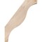 Ekena Millwork 3 1/2"W x 14"D x 18"H Funston Smooth Knee Brace, Douglas Fir BRC04X14X18FST00SDF - alternate 4